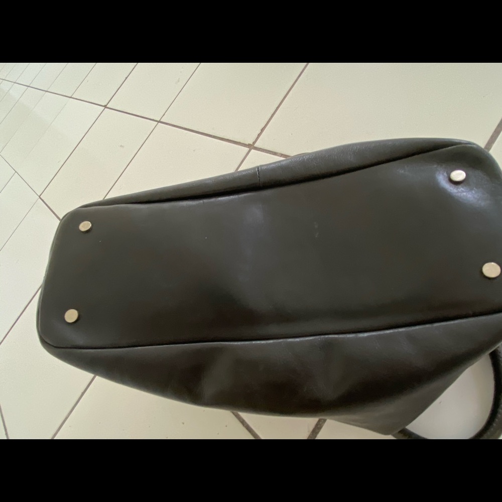 Kenneth Cole Black Tote with Metallic Details - Picture 9 of 9
